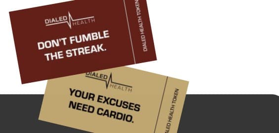 Dialed Health reward tokens